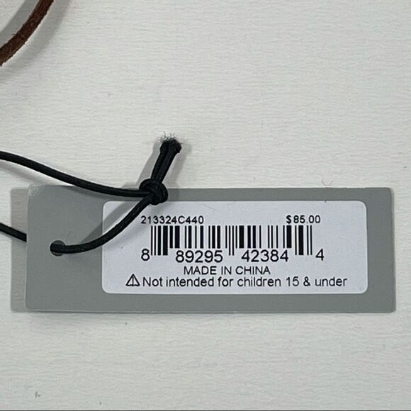 NWT Robert Lee Morris Soho Silver Brown Suede Necklace New with Tags Super Nice! - Picture 10 of 15